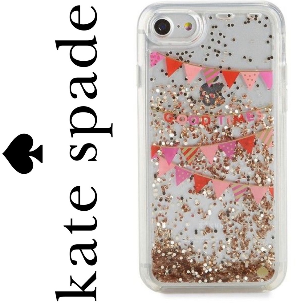 Kate spade iPhone 7 Cover/Case- Good times confett